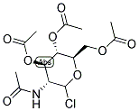 CHLORO 2-ACETAMIDO-2-DEOXY-3,4,6-TRI-O-ACETYL-A,BETA-D-GLUCOPYRANOSE 结构式