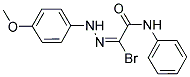 (1E)-2-ANILINO-N-(4-METHOXYPHENYL)-2-OXOETHANEHYDRAZONOYL BROMIDE 结构式