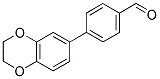 4-(2,3-DIHYDRO-1,4-BENZODIOXIN-6-YL)BENZALDEHYDE 结构式