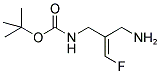 (2-AMINOMETHYL-3-FLUORO-ALLYL)-CARBAMIC ACID TERT-BUTYL ESTER 结构式