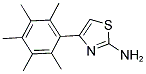 4-PENTAMETHYLPHENYL-THIAZOL-2-YLAMINE 结构式