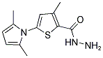 5-(2,5-DIMETHYL-PYRROL-1-YL)-3-METHYL-THIOPHENE-2-CARBOXYLIC ACID HYDRAZIDE 结构式