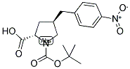 BOC-(R)-GAMMA-(4-NITRO-BENZYL)-L-PROLINE 结构式