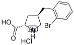 (R)-gamma-(2-Bromo-benzyl)-L-proline-HCl 结构式