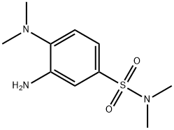 3-氨基-4-(二甲氨基)-N,N-二甲基苯-1-磺酰胺 结构式