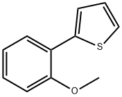 2-(2-甲氧基苯基)噻吩 2-(2-METHOXYPHENYL)THIOPHENE 结构式