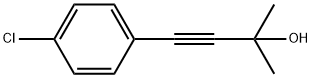 4-(4-氯苯基)-2-甲基-3-丁基-2-醇 结构式