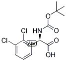 (R)-TERT-BUTOXYCARBONYLAMINO-(2,3-DICHLORO-PHENYL)-ACETIC ACID 结构式