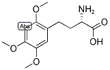 (S)-2-AMINO-4-(2,4,5-TRIMETHOXY-PHENYL)-BUTYRIC ACID 结构式