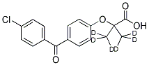 非诺贝酸-D6 结构式