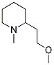 2-(2-METHOXY-ETHYL)-1-METHYL-PIPERIDINE 结构式