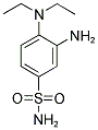 3-AMINO-4-(DIETHYLAMINO)BENZENESULFONAMIDE 结构式