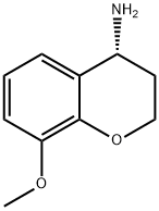 (R)-8-甲氧基苯并二氢吡喃-4-胺 结构式