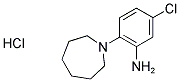 2-AZEPAN-1-YL-5-CHLOROANILINE HYDROCHLORIDE 结构式