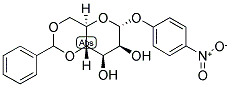 4-NITROPHENYL 4,6-O-BENZYLIDENE-ALPHA-D-MANNOPYRANOSIDE 结构式