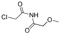 2-CHLORO-N-(METHOXYACETYL)ACETAMIDE 结构式