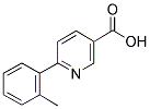 6-(2-METHYLPHENYL)NICOTINIC ACID 结构式