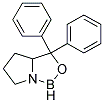 3,3-DIPHENYLTETRAHYDROPYRROLO[1,2-C][1,3,2]OXAZABOROLIDINE 结构式