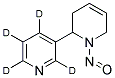 (R,S)-N-亚硝基新烟碱-D4 结构式