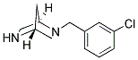 2-(3-CHLOROBENZYL)-2,5-DIAZA-BICYCLO[2.2.1]HEPTANE 结构式