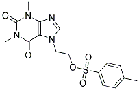 2-(1,3-DIMETHYL-2,6-DIOXO-1,2,3,6-TETRAHYDRO-7H-PURIN-7-YL)ETHYL 4-METHYLBENZENESULFONATE 结构式