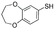 3,4-DIHYDRO-2H-1,5-BENZODIOXEPINE-7-THIOL 结构式