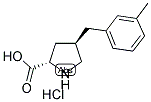 (R)-GAMMA-(3-METHYL-BENZYL)-L-PROLINE-HCL 结构式