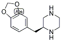 (S)-2-BENZO[1,3]DIOXOL-5-YLMETHYL-PIPERAZINE 结构式