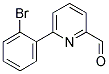 6-(2-BROMOPHENYL)PYRIDINE-2-CARBALDEHYDE 结构式