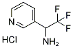 2,2,2-TRIFLUORO-1-PYRIDIN-3-YL-ETHYL-AMMONIUM, CHLORIDE 结构式