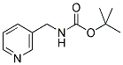 3-[(N-叔丁氧羰基氨基)甲基]吡啶 结构式