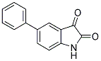 5-PHENYL-1H-INDOLE-2,3-DIONE 结构式