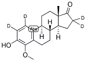 4-METHOXYESTRONE-1,2,16,16-D4 结构式