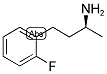 (S)-2-Amino-4-(2-fluorophenyl)butane 结构式