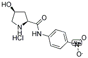 CIS-L-HYDROXYPROLINE-P-NITROANILIDE HYDROCHLORIDE 结构式