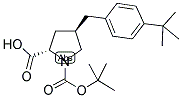 Boc-(R)-gamma-(4-tert-butyl-benzyl)-L-proline 结构式