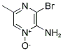 2-Amino-3-bromo-5-methylpyrazine 1-oxide 结构式