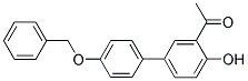 1-[4'-(BENZYLOXY)-4-HYDROXY[1,1'-BIPHENYL]-3-YL]ETHANONE 结构式