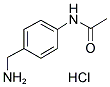 4-ACETAMIDOBENZYLAMINE HYDROCHLORIDE 结构式