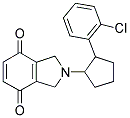 2-[2-(-Chloro-phenyl)-cyclopentyl]-2,3-dihydro-1H-isoindole-4,7-dione 结构式