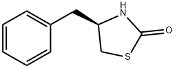 R-4-苄基-1,3-噻唑烷-2-酮 结构式