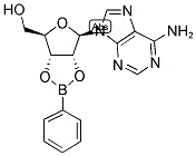 ADENOSINE-2',3'-O-PHENYLBORONATE 结构式