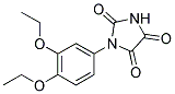 1-(3,4-DIETHOXYPHENYL)IMIDAZOLIDINE-2,4,5-TRIONE 结构式