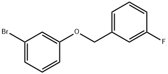 3-(3-FLUOROBENZYLOXY)-BROMOBENZENE 结构式