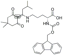 FMOC-D-ORN(IVDDE)-OH 结构式