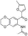 N-[7-(5-METHYL-FURAN-2-CARBONYL)-2,3-DIHYDRO-BENZO[1,4]DIOXIN-6-YL]-ACETAMIDE 结构式