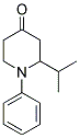 1-N-PHENYL-2-ISOPROPYL-PIPERIDIN-4-ONE 结构式