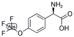 (R)-AMINO-(4-TRIFLUOROMETHOXY-PHENYL)-ACETIC ACID 结构式