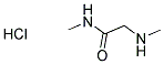 N-METHYL-2-(METHYLAMINO)ACETAMIDE HYDROCHLORIDE 结构式