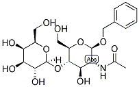 BENZYL 2-ACETAMIDO-2-DEOXY-4-O-(BETA-D-GALACTOPYRANOSYL)-BETA-D-GLUCOPYRANOSIDE 结构式